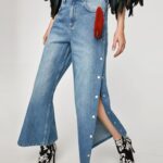 Jeans Mujer Apliques Zara